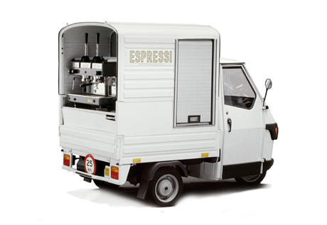 Espresso op drie wielen