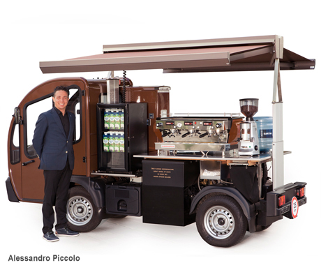Duurzame mobiele espressomachine