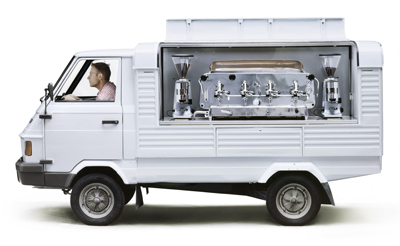 Espresso op vier wielen